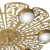 Люстра светодиодная потолочная LED плоская круглая S2449-6