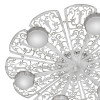 Люстра светодиодная потолочная LED плоская круглая S2452-6