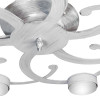 Люстра светодиодная потолочная LED плоская S2490-6