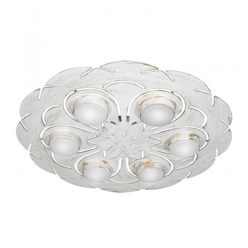 Люстра светодиодная потолочная LED плоская круглая S2377-6